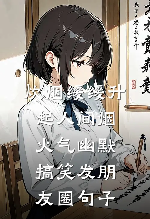 炊烟缓缓升起人间烟火气幽默搞笑发朋友圈句子