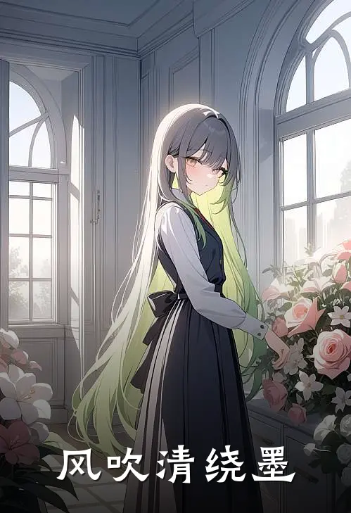 风吹清绕墨