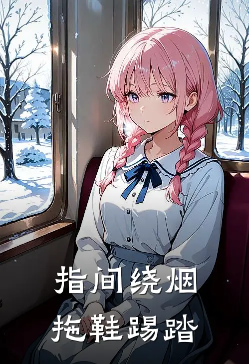 指间绕烟拖鞋踢踏